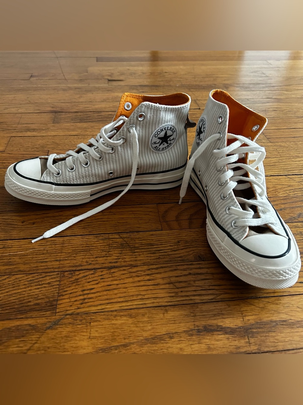 Converse High Tops in Crafted Stripe - Picture 6 of 9